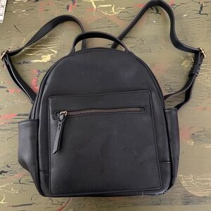 Style and Co. Hudsonn Black backpack. Pre owned.